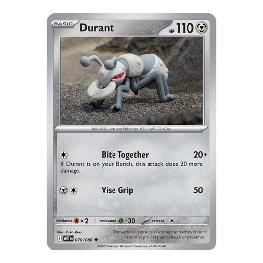 SV: White Flare (WHT) - Durant (#070/086) (Near Mint)
