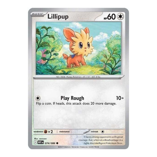 SV: White Flare (WHT) - Lillipup (#074/086)