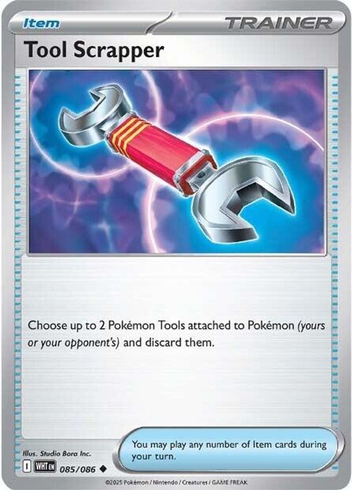 SV: White Flare (WHT) - Tool Scrapper (#085/086, Uncommon) ()