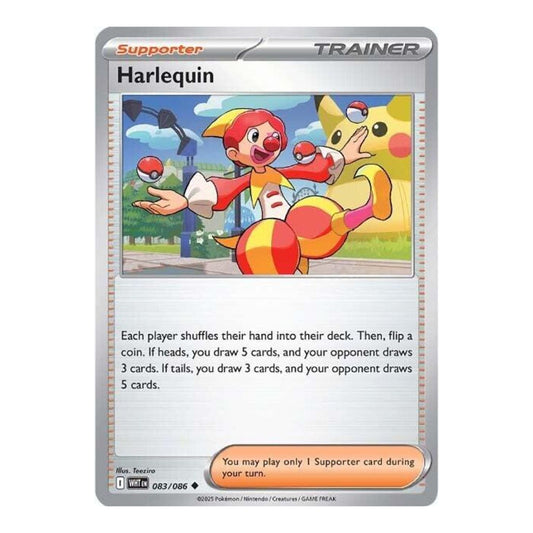 SV: White Flare (WHT) - Harlequin (#083/086) (Near Mint)