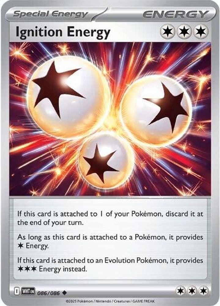 SV: White Flare (WHT) - Ignition Energy (#086/086, Uncommon) ()