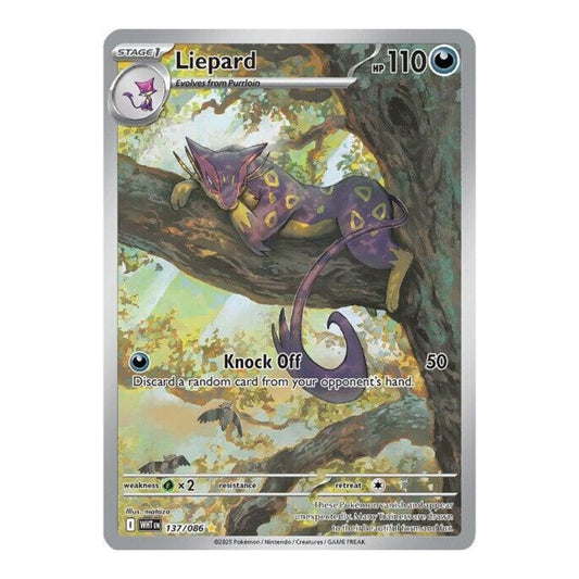 SV: White Flare (WHT) - Liepard 137 086 (#137/086) (Near Mint)