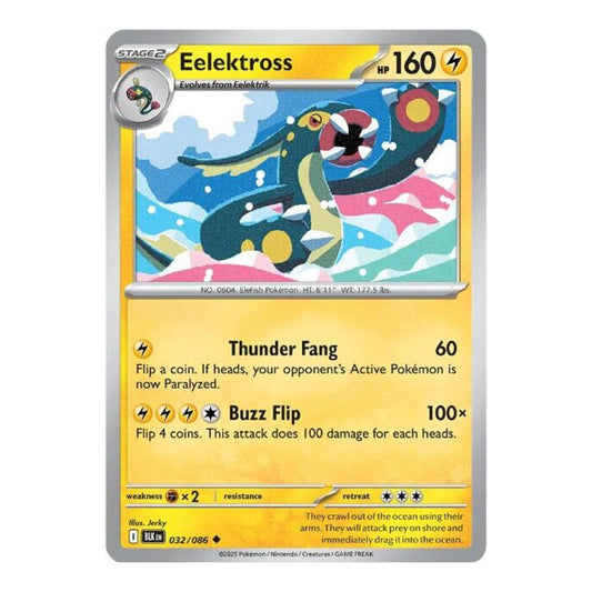 SV: Black Bolt (BLK) - Eelektross (#032/086) (Near Mint)