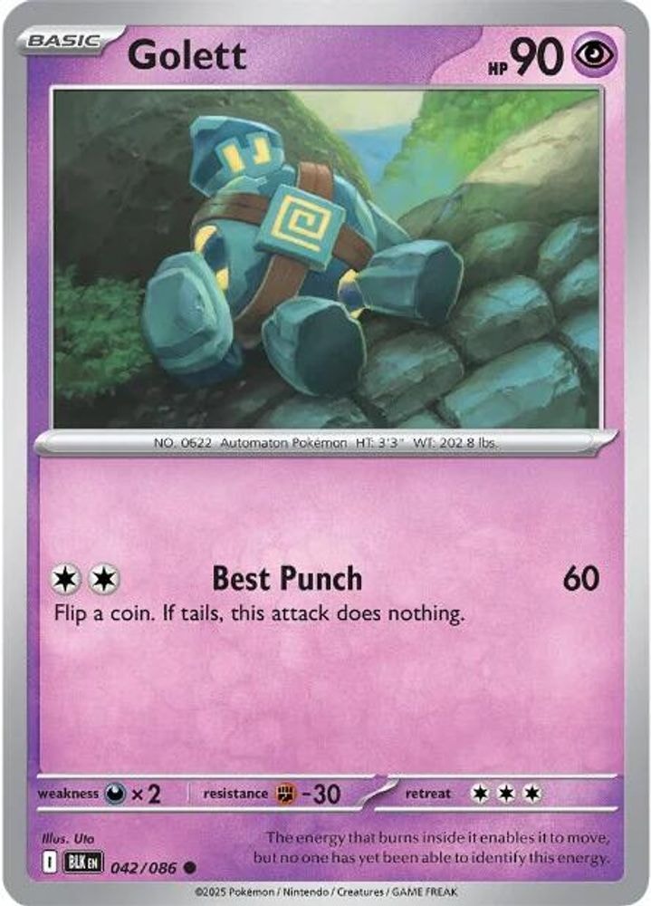 SV: Black Bolt (BLK) - Golett (#042/086, Common) ()