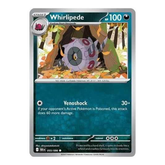 SV: Black Bolt (BLK) - Whirlipede (#055/086) (Near Mint)