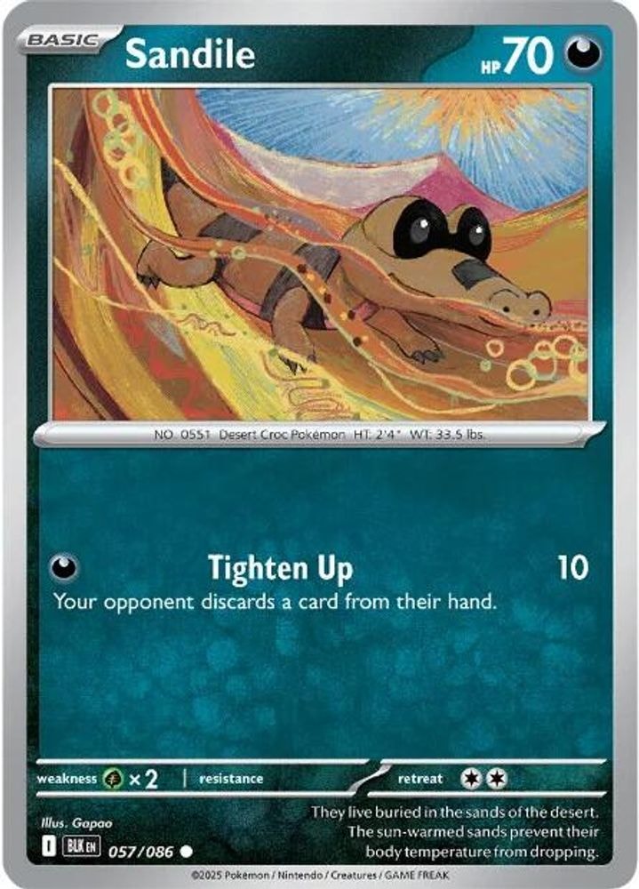 SV: Black Bolt (BLK) - Sandile (#057/086, Common) ()