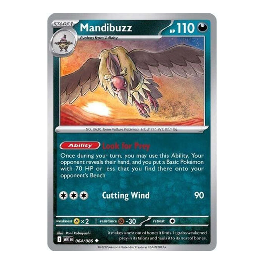 SV: White Flare (WHT) - Mandibuzz (#064/086)
