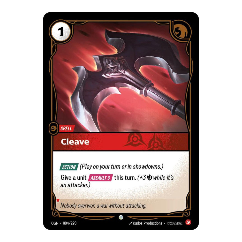 Origins (OGN) - Cleave (#004/298) (Near Mint)