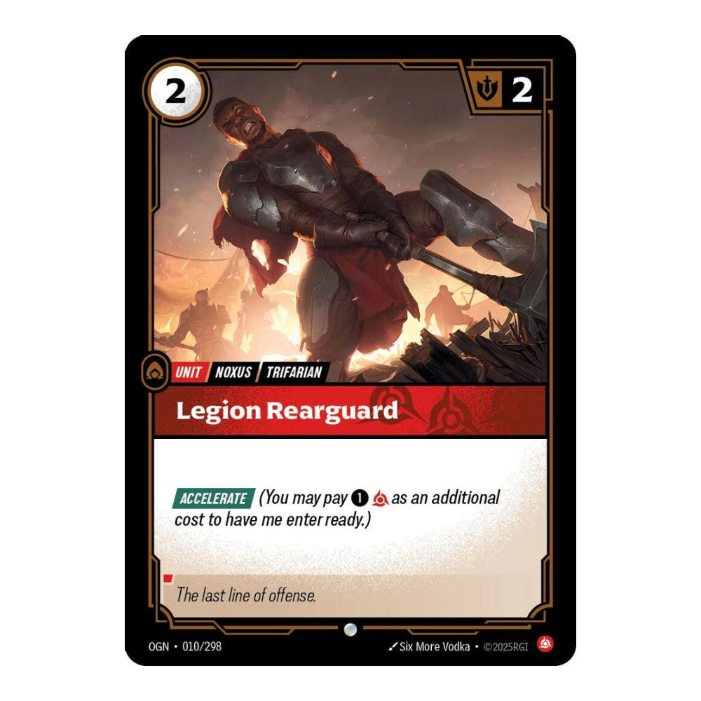 Origins (OGN) - Legion Rearguard (#010/298) (Near Mint)