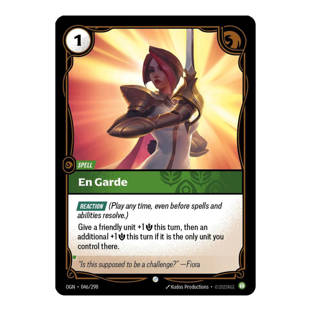 Origins (OGN) - En Garde (#046/298) (Near Mint)