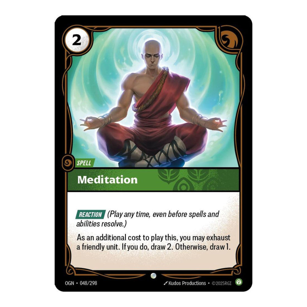 Origins (OGN) - Meditation (#048/298) (Near Mint)