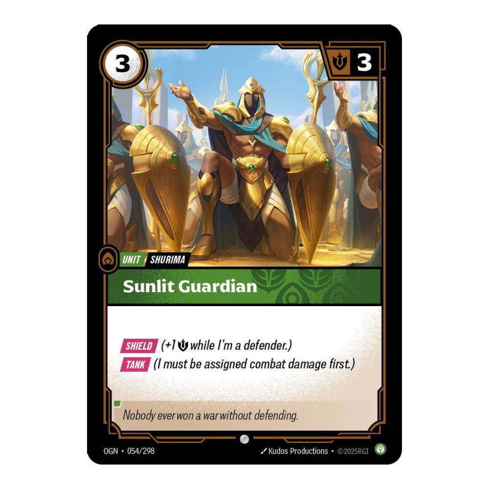 Origins (OGN) - Sunlit Guardian (#054/298) (Near Mint)
