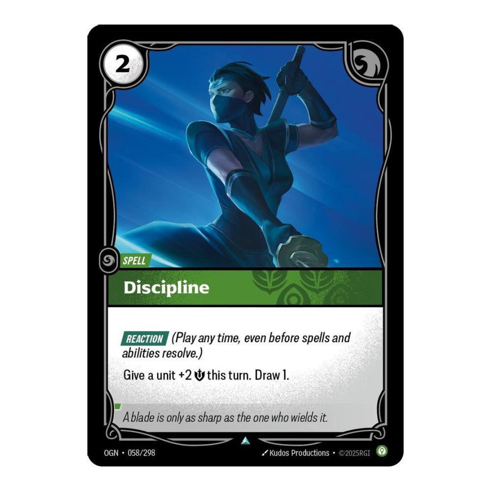 Origins (OGN) - Discipline (#058/298) (Near Mint)