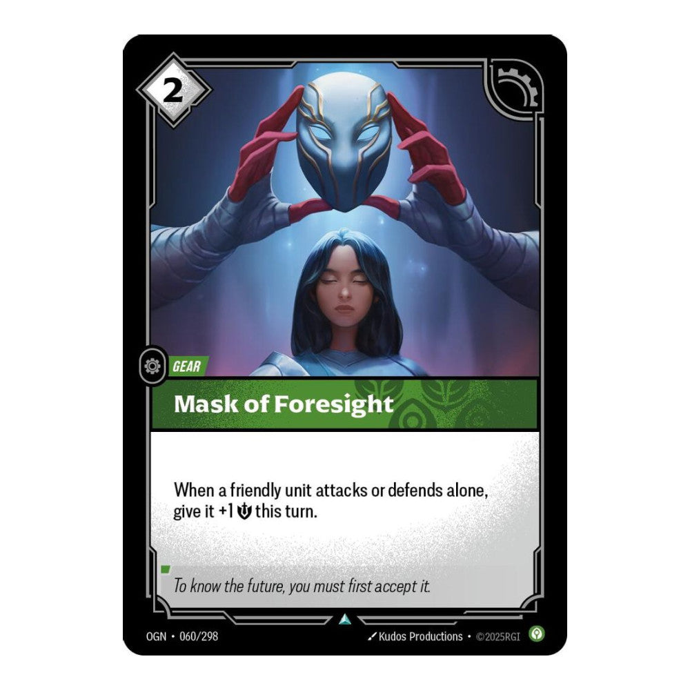 Origins (OGN) - Mask of Foresight (#060/298) (Near Mint)