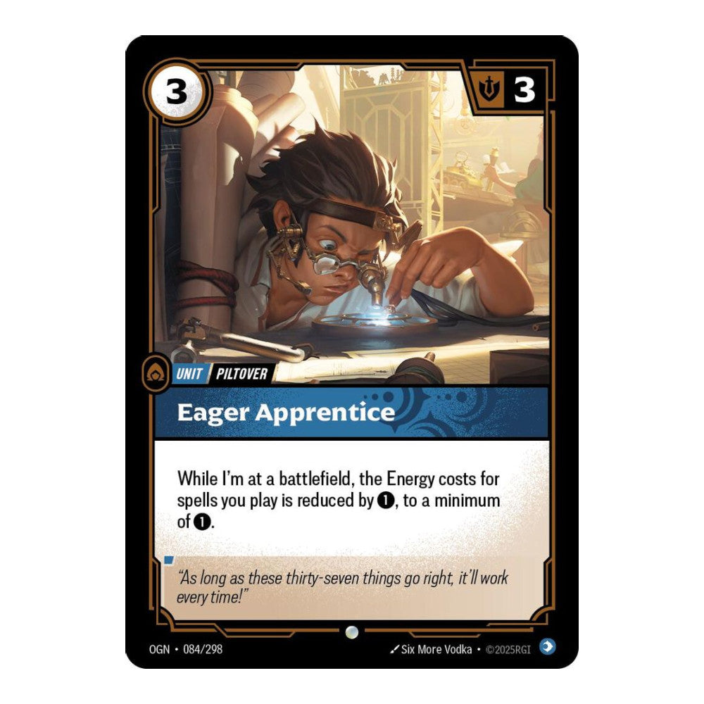 Origins (OGN) - Eager Apprentice (#084/298) (Near Mint)