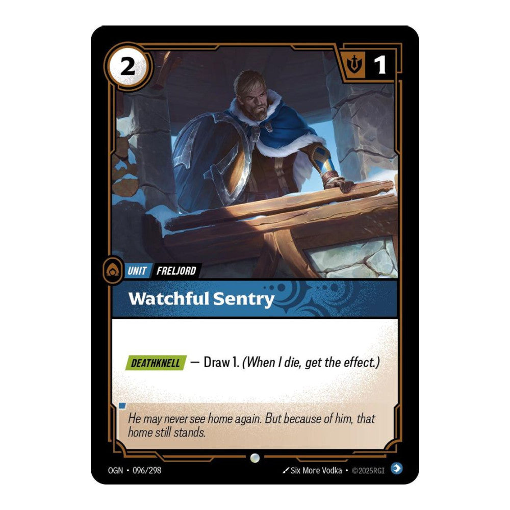 Origins (OGN) - Watchful Sentry (#096/298) (Near Mint)