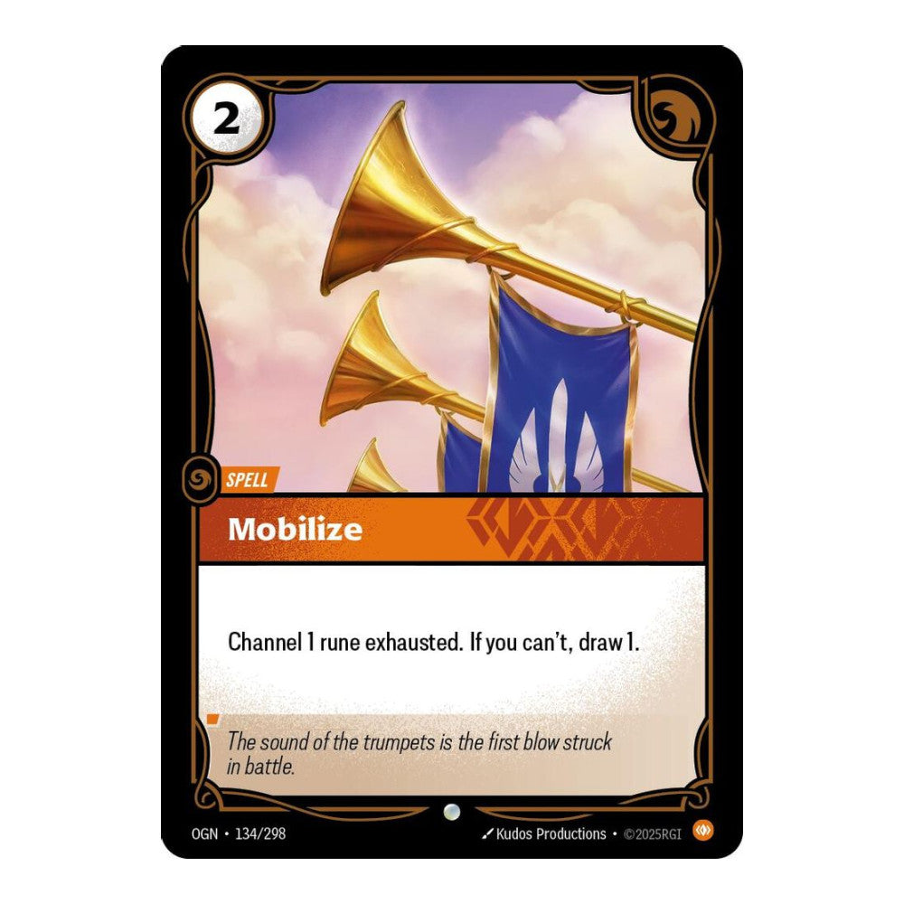 Origins (OGN) - Mobilize (#134/298) (Near Mint)
