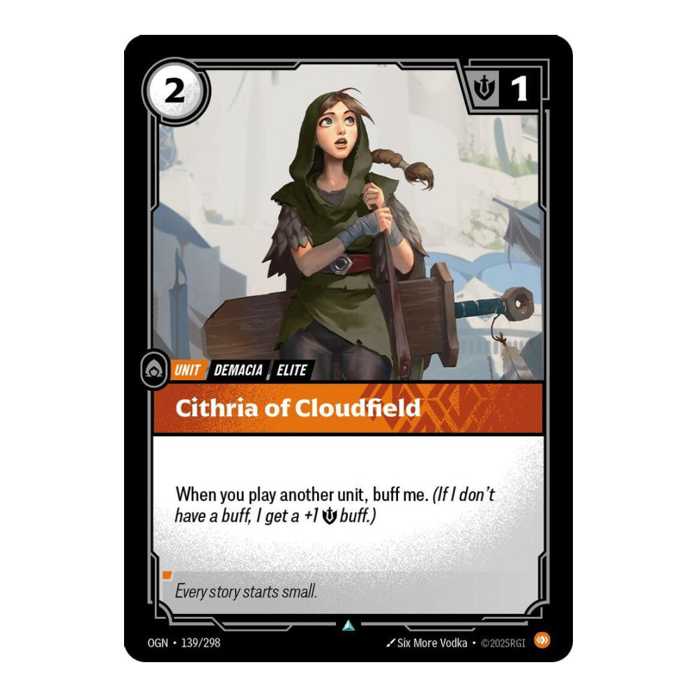 Origins (OGN) - Cithria of Cloudfield (#139/298) (Near Mint)