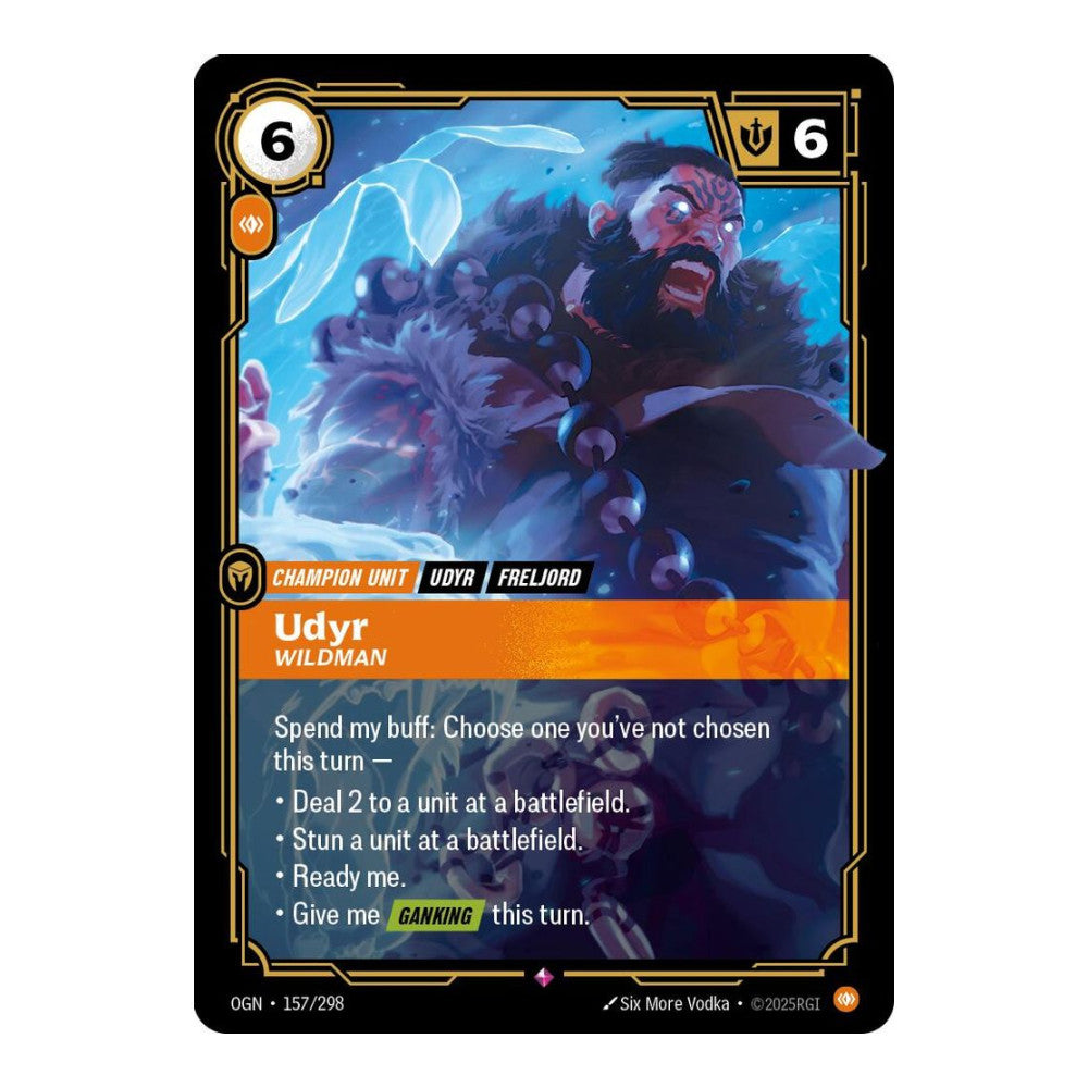 Origins (OGN) - Udyr, Wildman (#157/298) (Near Mint)