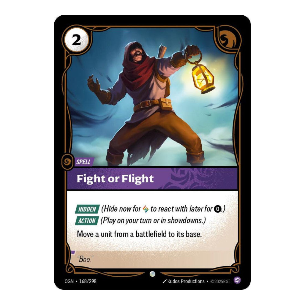 Origins (OGN) - Fight or Flight (#168/298) (Near Mint)