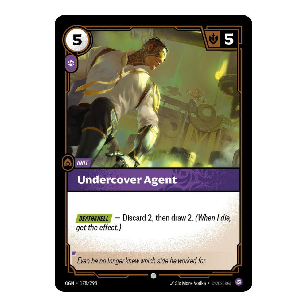 Origins (OGN) - Undercover Agent (#178/298) (Near Mint)