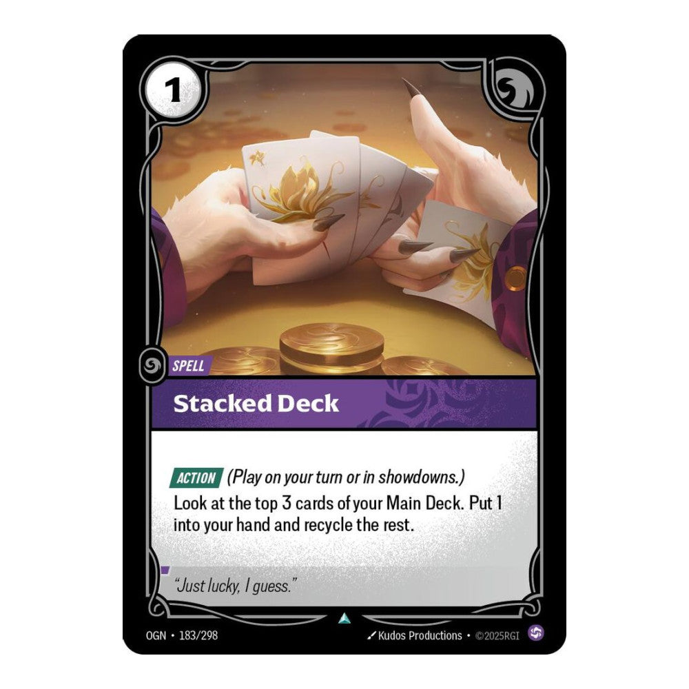 Origins (OGN) - Stacked Deck (#183/298) (Near Mint)