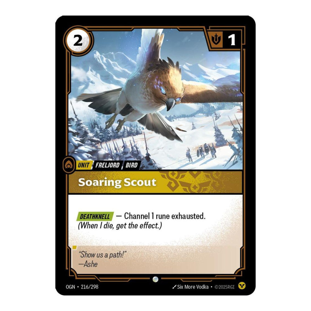 Origins (OGN) - Soaring Scout (#216/298) (Near Mint)