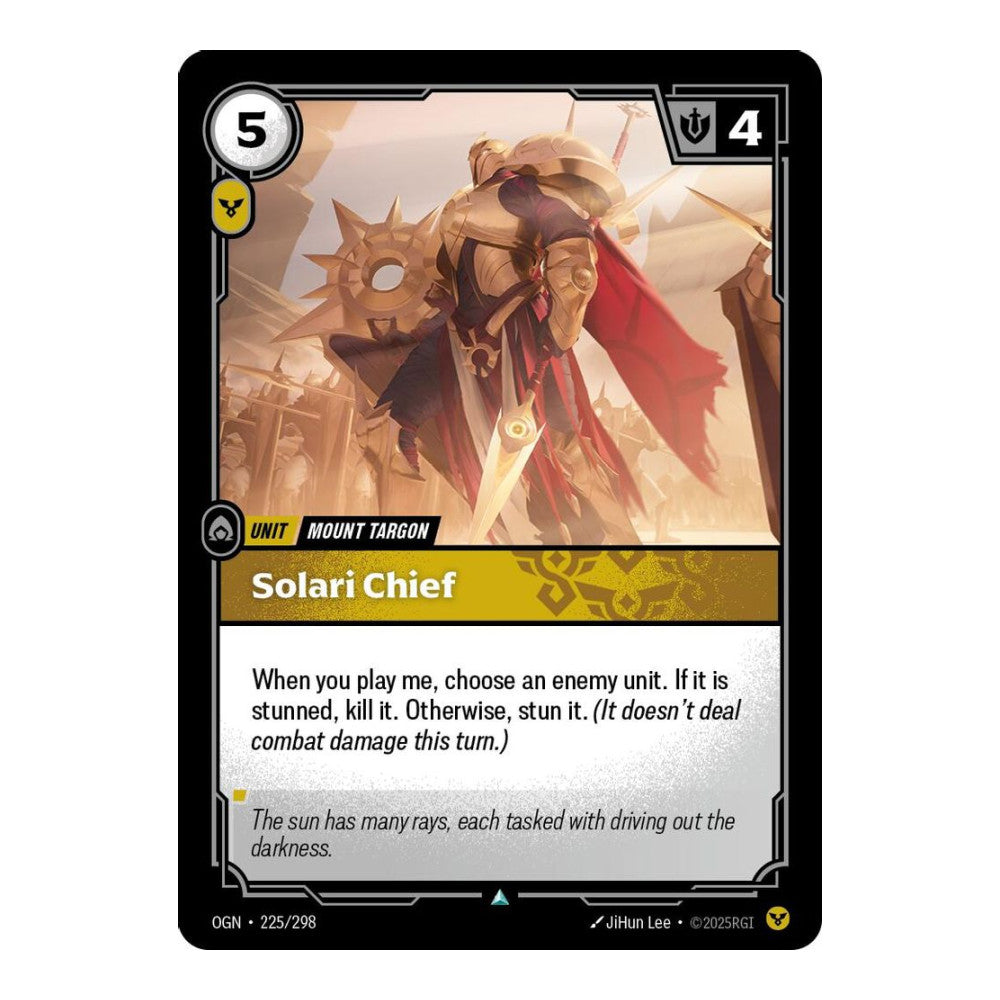 Origins (OGN) - Solari Chief (#225/298) (Near Mint)
