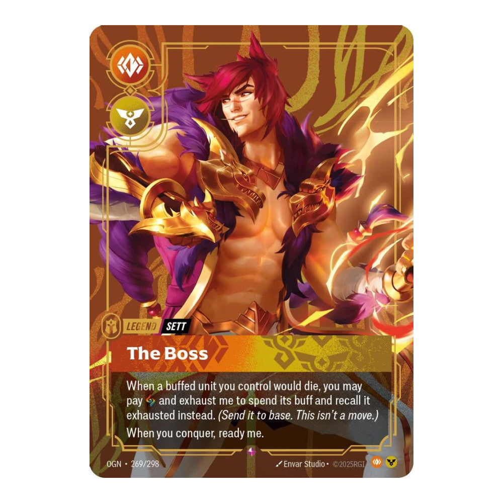 Origins (OGN) - Sett, The Boss (#269/298) (Near Mint)