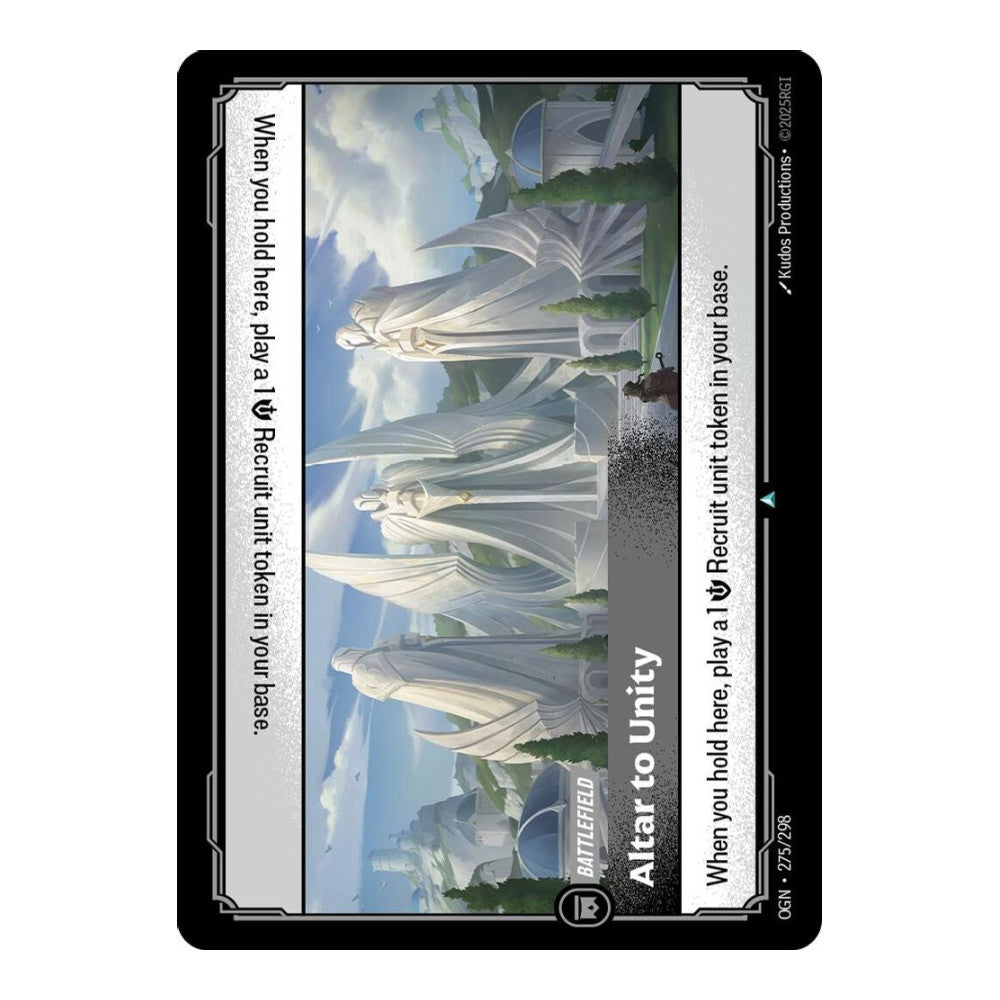 Origins (OGN) - Altar to Unity (#275/298) (Near Mint)