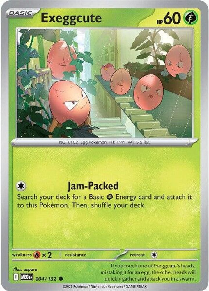 ME01: Mega Evolution (MEG) - Exeggcute (#004/132, Common) ()