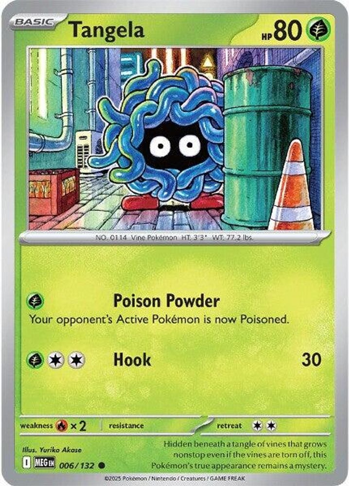 ME01: Mega Evolution (MEG) - Tangela (#006/132, Common) ()