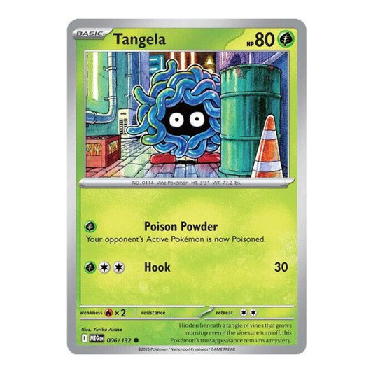ME01: Mega Evolution (MEG) - Tangela (#006/132) (Near Mint)