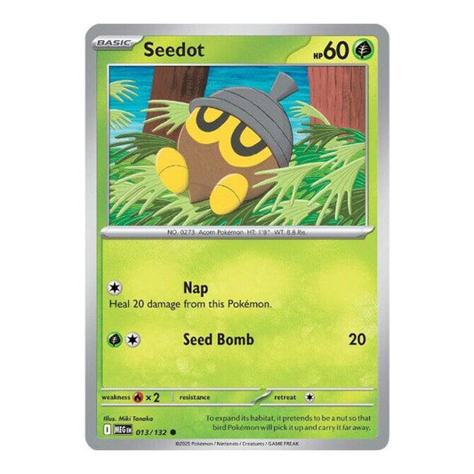ME01: Mega Evolution (MEG) - Seedot (#013/132) (Near Mint)