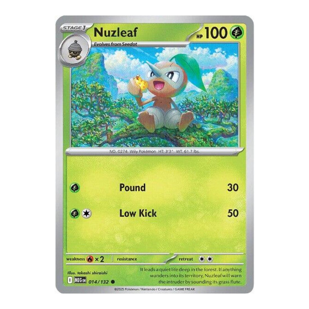 ME01: Mega Evolution (MEG) - Nuzleaf (#014/132)