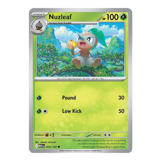 ME01: Mega Evolution (MEG) - Nuzleaf (#014/132)
