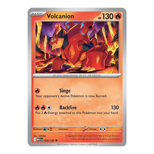 ME01: Mega Evolution (MEG) - Volcanion (#025/132)