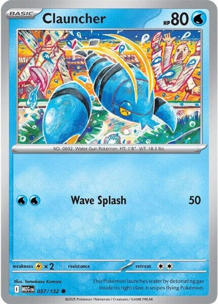 ME01: Mega Evolution (MEG) - Clauncher (#037/132, Common) ()