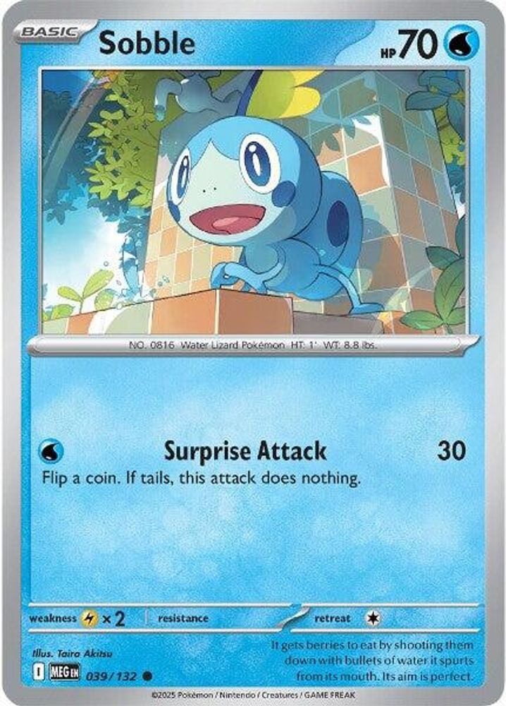 ME01: Mega Evolution (MEG) - Sobble (#039/132, Common) ()