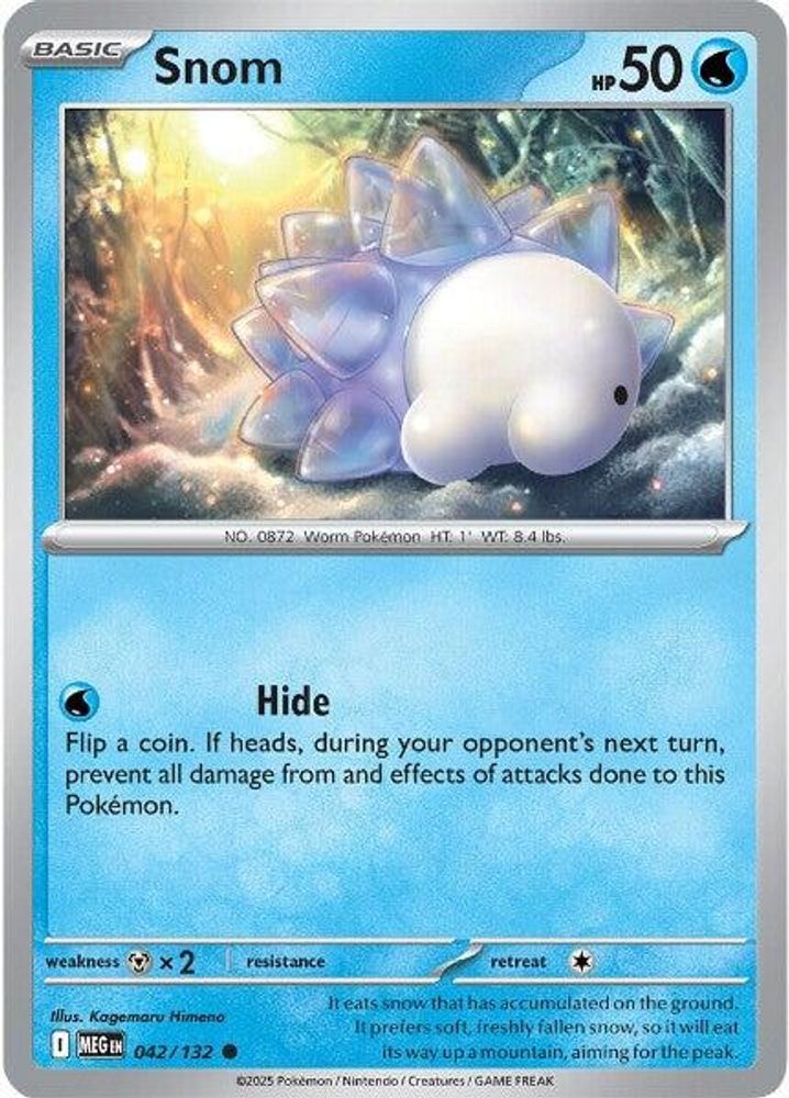 ME01: Mega Evolution (MEG) - Snom (#042/132, Common) ()