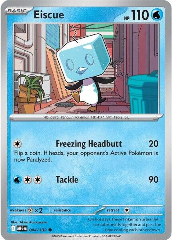 ME01: Mega Evolution (MEG) - Eiscue (#044/132, Common) ()