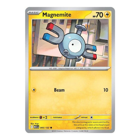 ME01: Mega Evolution (MEG) - Magnemite (#045/132) (Near Mint)