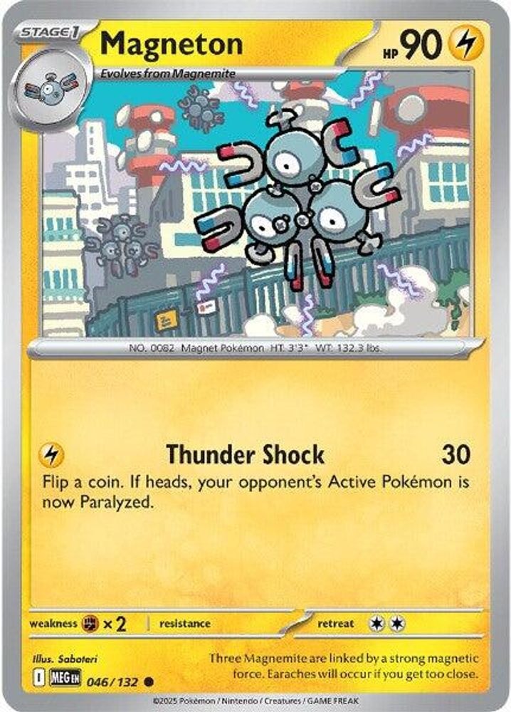 ME01: Mega Evolution (MEG) - Magneton (#046/132, Common) ()