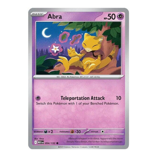 ME01: Mega Evolution (MEG) - Abra (#054/132) (Near Mint)
