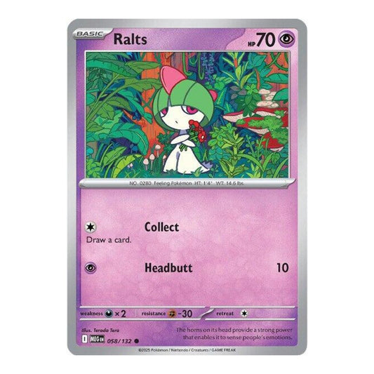 ME01: Mega Evolution (MEG) - Ralts (#058/132) (Near Mint)