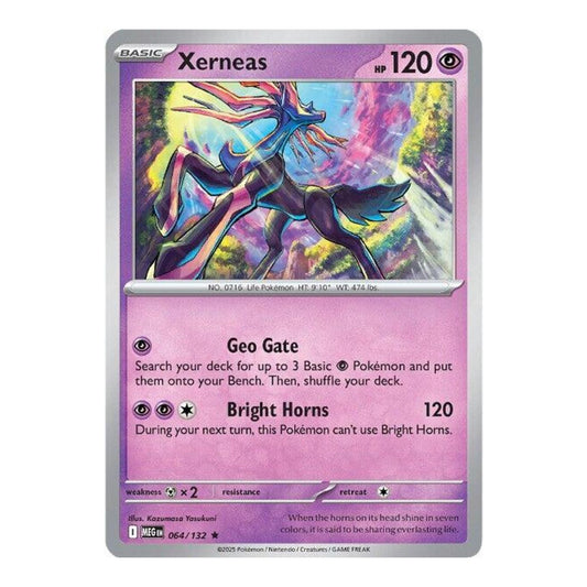 ME01: Mega Evolution (MEG) - Xerneas (#064/132) (Near Mint)