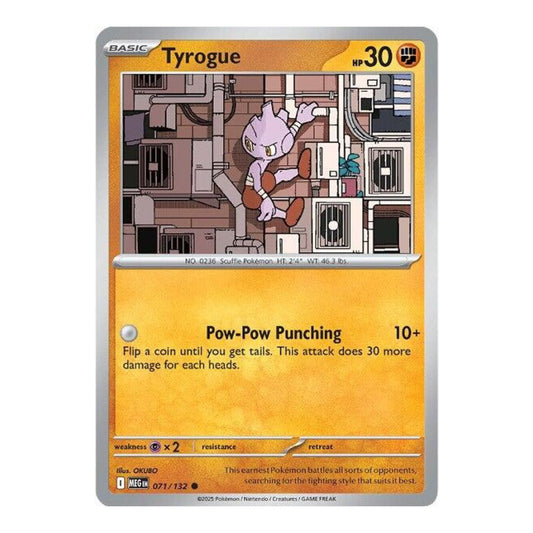 ME01: Mega Evolution (MEG) - Tyrogue (#071/132)