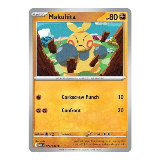 ME01: Mega Evolution (MEG) - Makuhita (#072/132) (Near Mint)