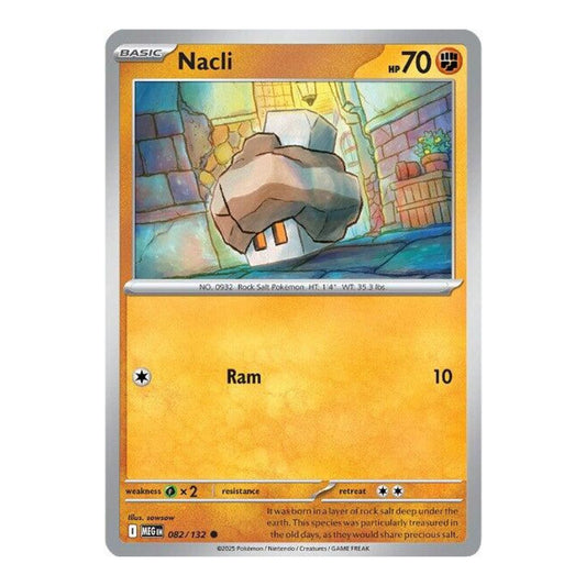 ME01: Mega Evolution (MEG) - Nacli (#082/132) (Near Mint)