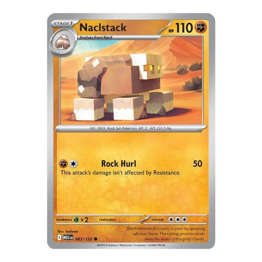 ME01: Mega Evolution (MEG) - Naclstack (#083/132) (Near Mint)